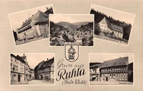 Ruhla Mehrbildkarte gl1965 181.494