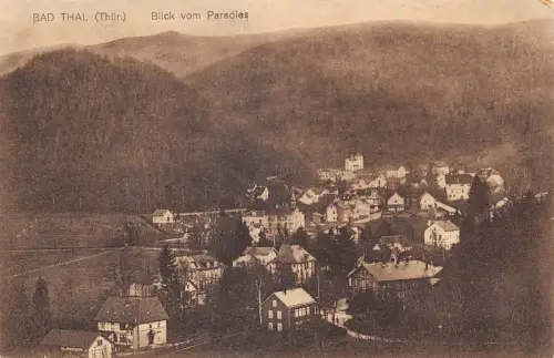 Bad Thal in Thüringen Blick vom Paradies ngl 181.507