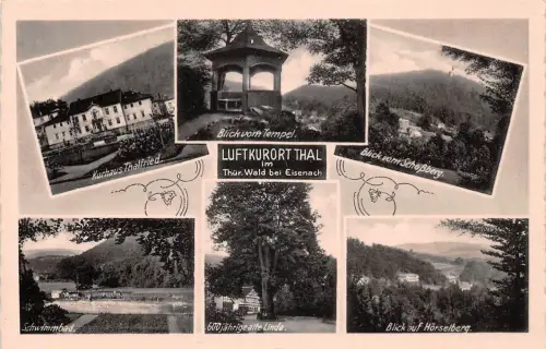 Bad Thal in Thüringen Mehrbildkarte ngl 181.505