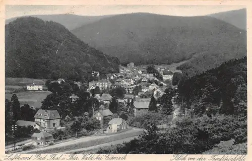 Bad Thal in Thüringen Blick von der Tropfsteinhöhle gl1928 181.503
