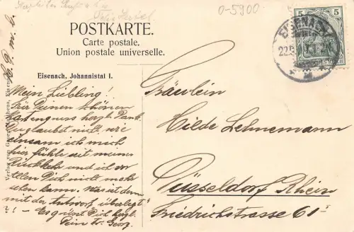 Eisenach Johannistal gl1907 181.539