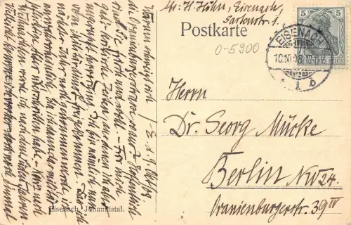 Eisenach Johannistal gl1908 181.524