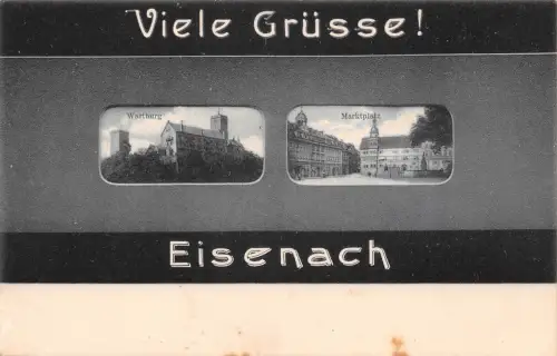 Eisenach Viele Grüße Mehrbildkarte ngl 181.550