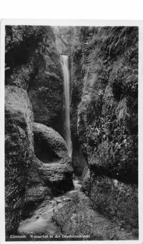 Eisenach Wasserfall in der Drachenschlucht ngl 181.583