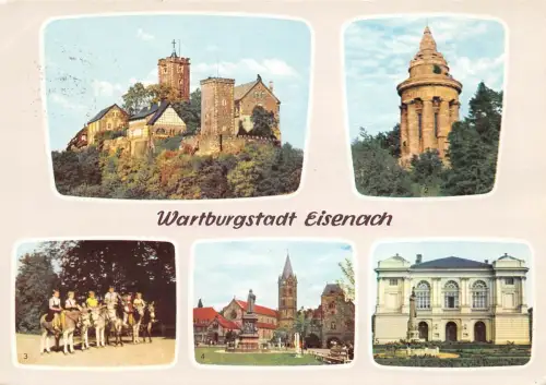 Eisenach Mehrbildkarte gl1963 181.655