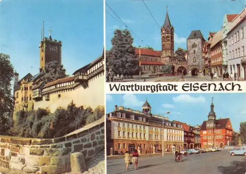 Eisenach Mehrbildkarte gl 181.656