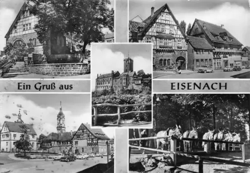 Eisenach Mehrbildkarte gl1969 181.642