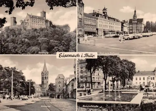 Eisenach Mehrbildkarte gl1975 181.652