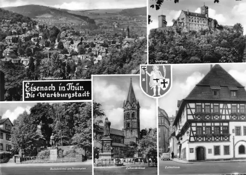 Eisenach Mehrbildkarte gl 181.649