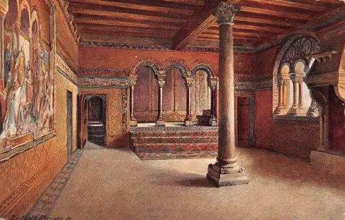 Eisenach - Wartburg Der Sängersaal gl1916 181.663