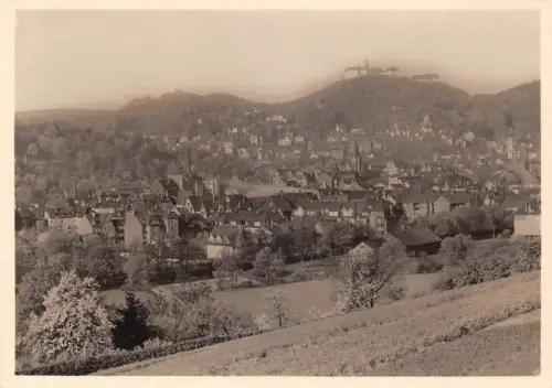 Eisenach Panorama mit Wartburg ngl 181.630