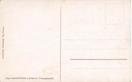 Eisenach - Wartburg Das menschl. Leben in Tiergestalt ngl 181.674