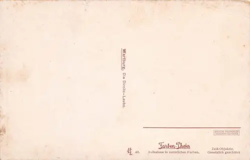 Eisenach - Wartburg Die Dirnitz-Laube ngl 181.683