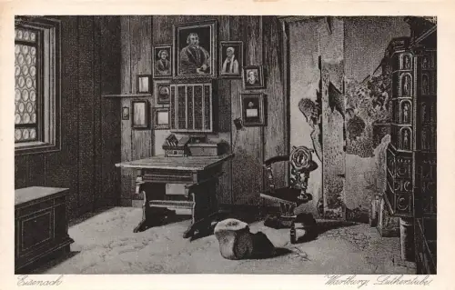 Eisenach - Wartburg Lutherstube ngl 181.672