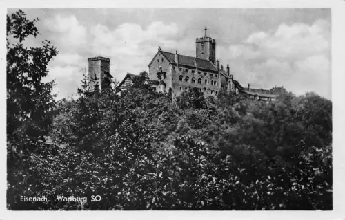 Eisenach - Wartburg von Süd-Ost gl1957 181.687