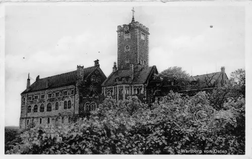 Eisenach - Wartburg von Osten ngl 181.699