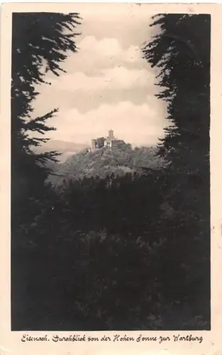 Eisenach - Wartburg Blick von der Hohen Sonne gl1936 181.696