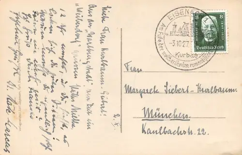 Eisenach - Wartburg von der Eisenachburg gl1927 181.710