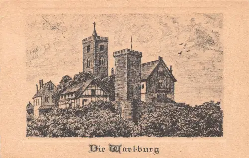 Eisenach - Wartburg Gesamtansicht ngl 181.703