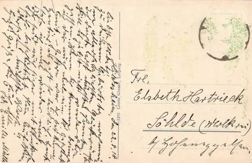 Eisenach - Wartburg von Süden gl1918 181.717