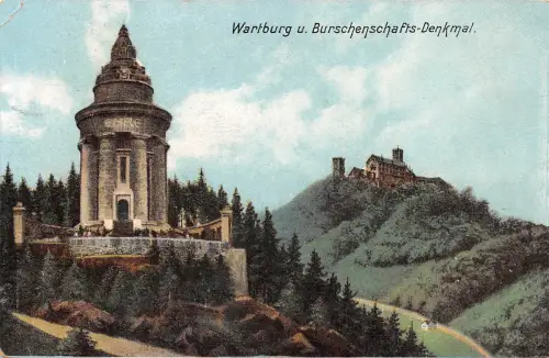 Eisenach - Wartburg Burschenschafts-Denkmal gl1907 181.730