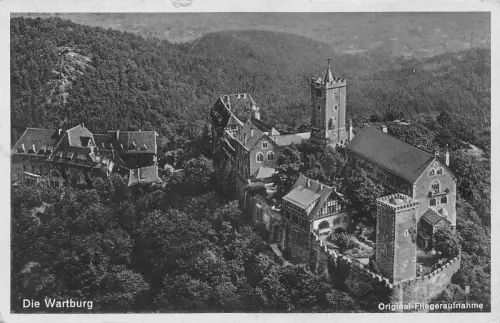 Eisenach - Wartburg Fliegeraufnahme gl 181.741