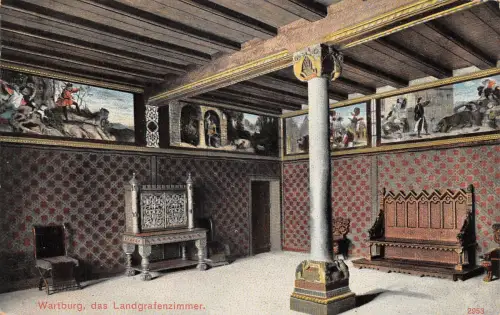 Eisenach - Wartburg Das Landgrafenzimmer ngl 181.733
