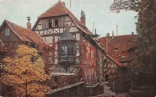 Eisenach - Wartburg Vorhof und Torfahrt ngl 181.759