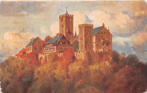 Eisenach - Wartburg von Süd-West gl1907 181.792