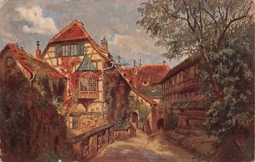 Eisenach - Wartburg der Burghof gl1920 181.762