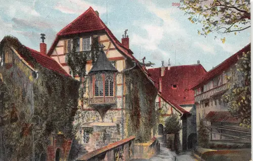 Eisenach - Wartburg der Burghof ngl 181.761