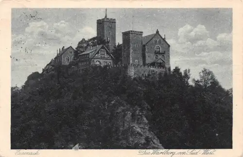 Eisenach - Wartburg von Süd-West gl1924 181.814