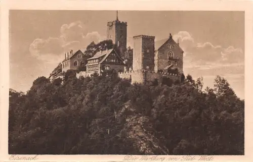 Eisenach - Wartburg von Süd-West ngl 181.811