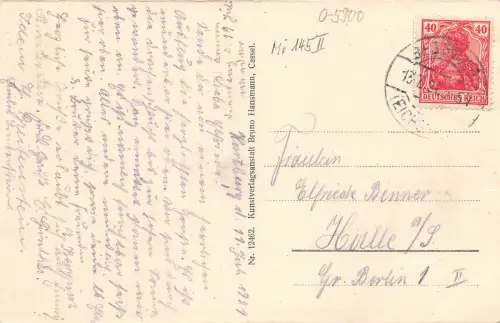 Eisenach - Wartburg von Süd-West gl1921 181.810