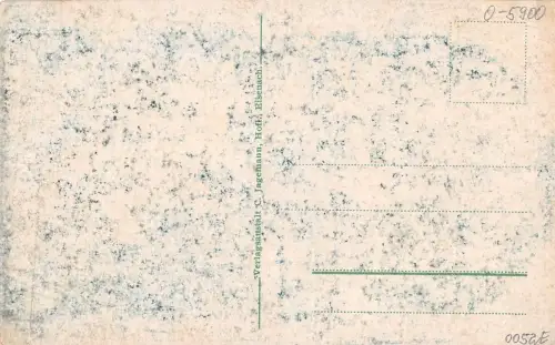 Eisenach - Wartburg Blick von der Hohen Sonne ngl 181.807