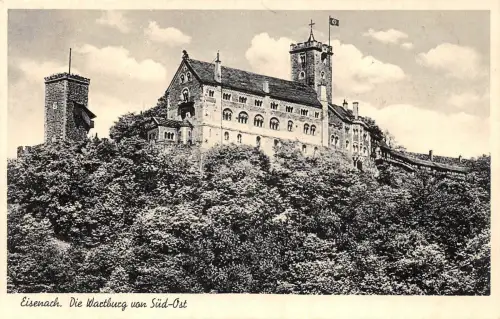 Eisenach - Wartburg von Süd-Ost ngl 181.815