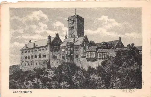 Eisenach - Wartburg Gesamtansicht gl1921 181.825