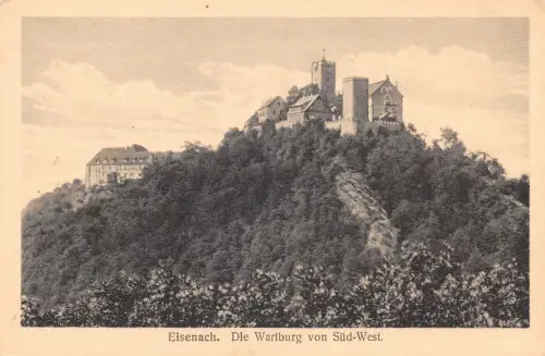 Eisenach - Wartburg von Süd-West ngl 181.821