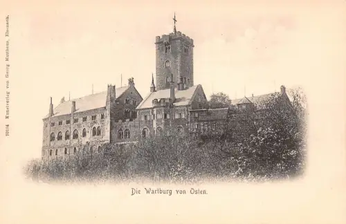 Eisenach - Wartburg von Osten ngl 181.828