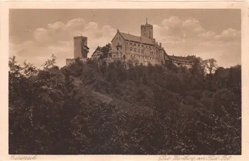 Eisenach - Wartburg Gesamtansicht ngl 181.824