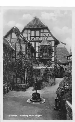 Eisenach - Wartburg Erster Burghof gl1932 181.848