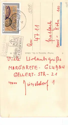 Eisenach - Wartburg von der hohen Sonne gl1983 181.851