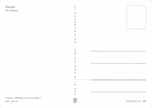 Eisenach - Wartburg Panorama ngl 181.880