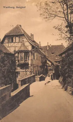 Eisenach - Wartburg Burghof gl1922 181.861