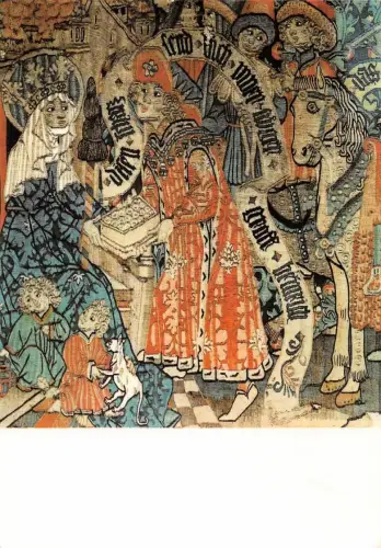 Eisenach - Wartburg Wandteppich Elisabethlegende gl1988 181.886