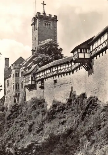Eisenach - Wartburg von Osten ngl 181.893