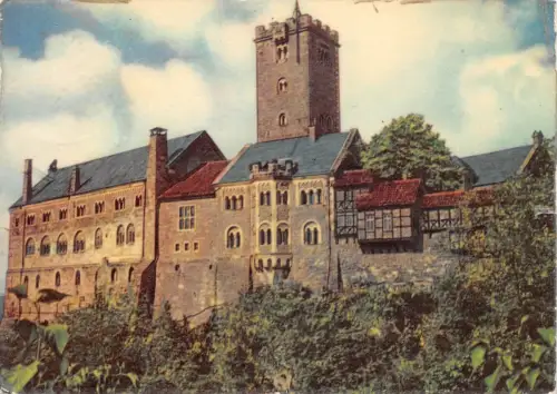 Eisenach - Wartburg von Süd-Osten ngl 181.879