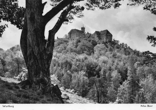 Eisenach - Wartburg vom Metilstein gl1957 181.872