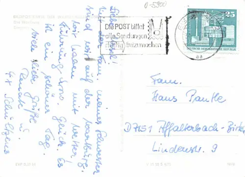 Eisenach - Wartburg Eingang gl1977 181.869