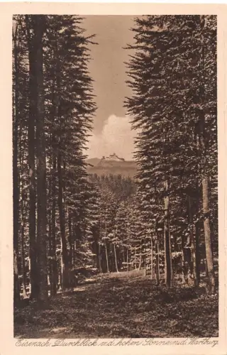 Eisenach - Wartburg von der hohen Sonne ngl 181.852